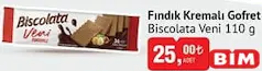 BİSCOLATA VENİ FINDIK KREMALI GOFRET 110 G